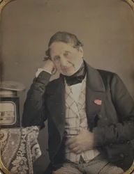 Self-Portrait with a Daguerreotype of Geneva